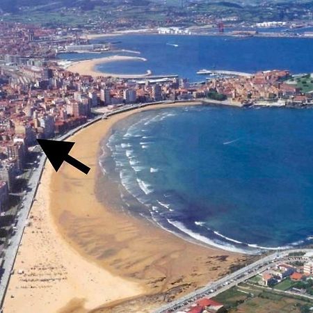 Atico Marques Playa Centro - Garaje Opcional Lejlighed Gijón Eksteriør billede