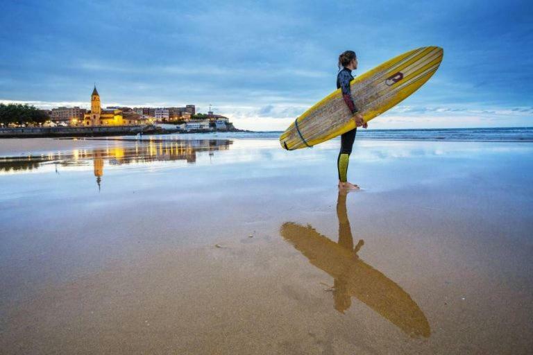 Atico Marques Playa Centro - Garaje Opcional Lejlighed Gijón Eksteriør billede